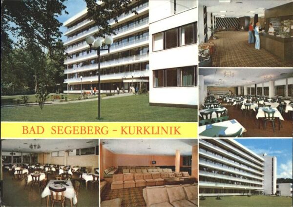 Bad Segeberg Kurklinik Empfang Speisesaal Aufenthalt