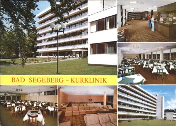 Bad Segeberg Kurklinik Empfang Speisesaal Aufenthalt