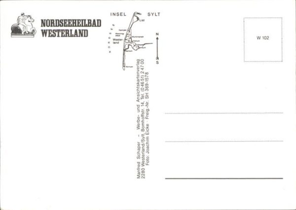 Westerland Sylt Fliegeraufnahme Strand – Bild 2