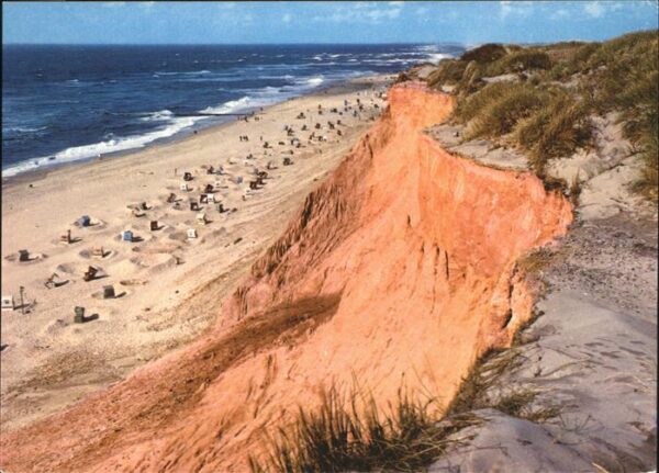 Kampen Sylt Rotes Kliff Strand