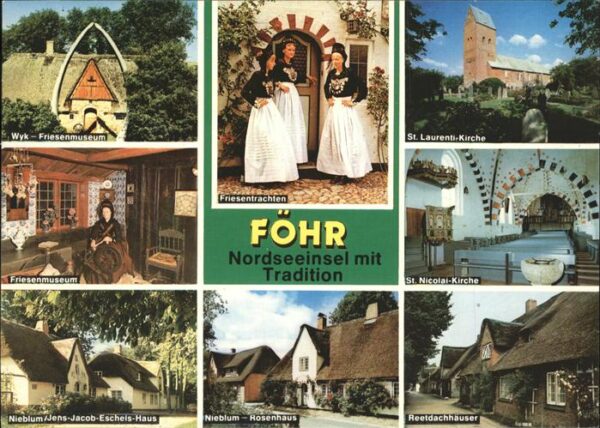 Wyk Foehr Friesenmuseum Nieblum Jens Jacob Eschei