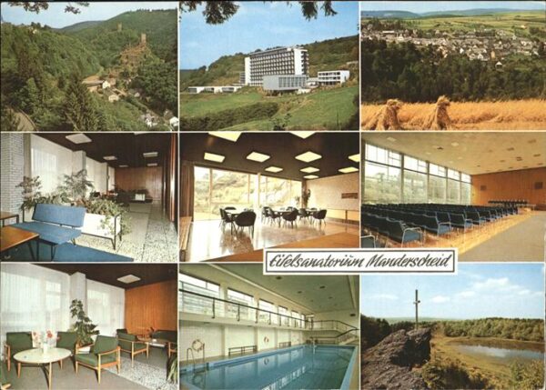 Manderscheid Eifel Sanatorium Hallenbad Ober- und Niederbu