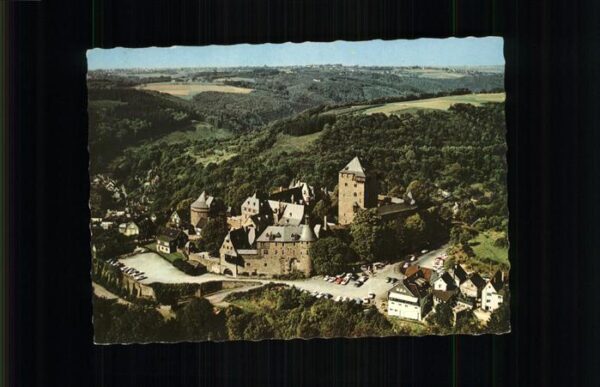 Burg Wupper Schloss Bergisches Land Fliegeraufnahme