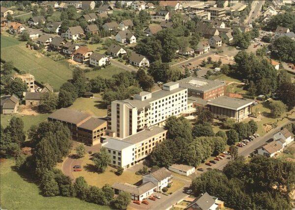 Asbach Westerwald Kamillus Klinik Fliegeraufnahme