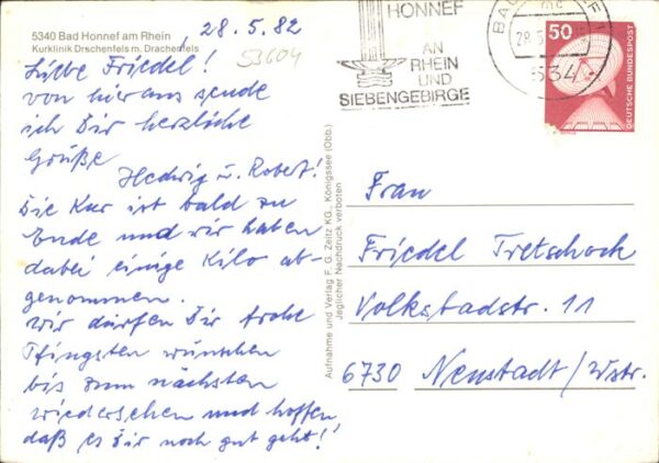 Bad Honnef Kurklinik Drachenfels – Bild 2