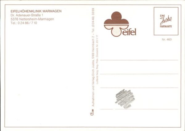 Marmagen Eifelhöhenklinik Fliegeraufnahme – Bild 2