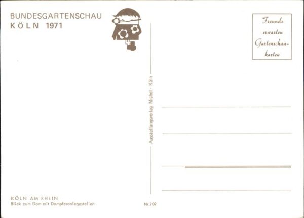 Koeln Rhein Dom Dampferanlegestellen – Bild 2