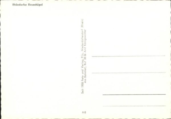 Rhoendorf Rosenhügel Wohnhaus Konrad Adenauer – Bild 2