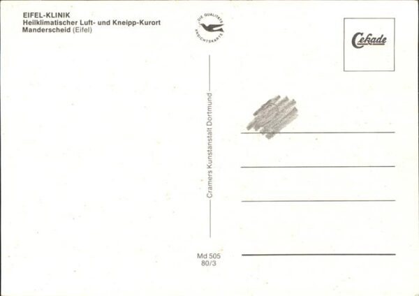 Manderscheid Eifel Eifelklinik Schwimmbad Mehrzweckhalle E – Bild 2