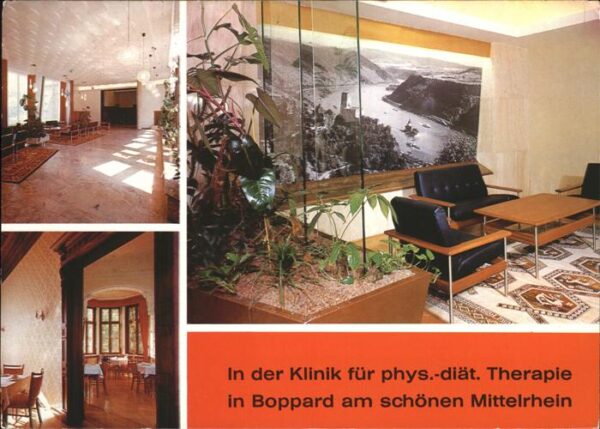 Boppard Rhein Klinik für phys.-diät. Therapie Kneippk