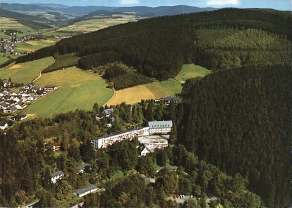 Bad Berleburg Klinik Wittgenstein Fliegeraufnahme