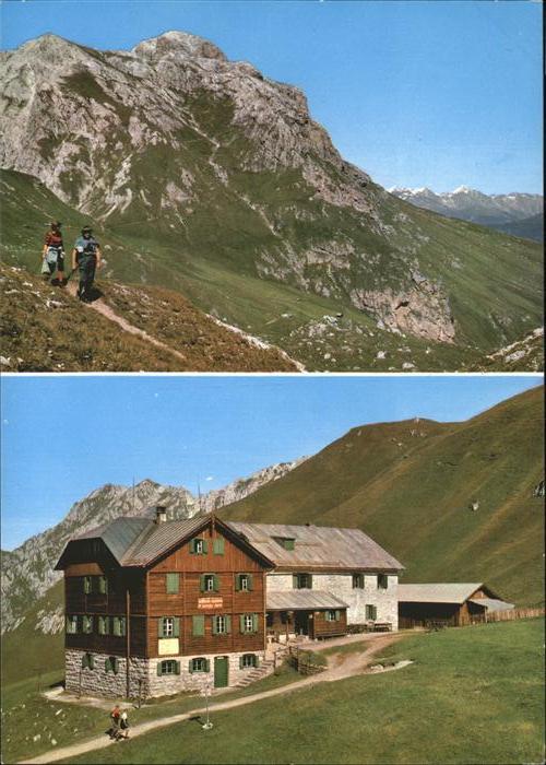 Sasso di Putia Suedtirol Rifugio Genova Hütte
