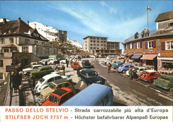 Stilfserjoch Passo dello Stelvio Passhöhe