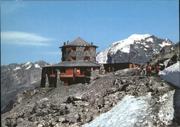 Stilfserjoch Passo dello Stelvio Tibet-Hütte