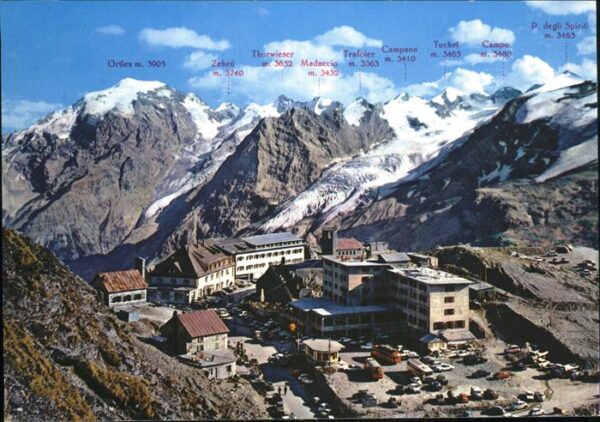 Stilfserjoch Passo dello Stelvio Passhöhe