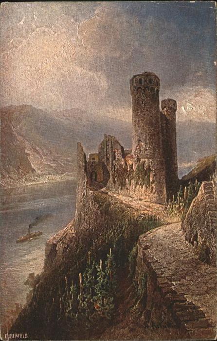 Bingen Rhein Ruine Ehrenfels