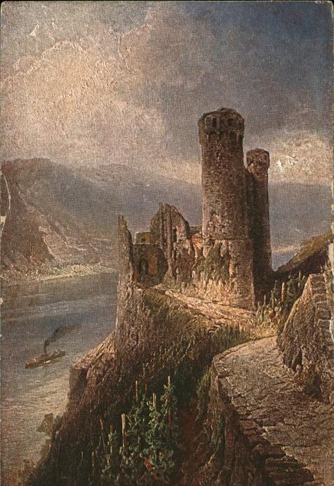 Bingen Rhein Ruine Ehrenfels