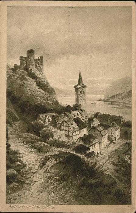 Wellmich Burg Maus