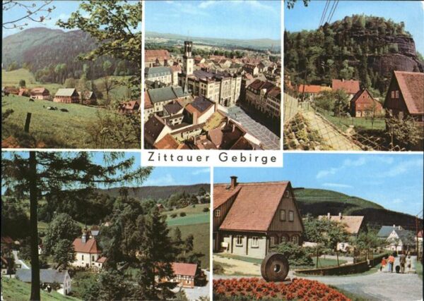 Zittau Platz der Jugend u.Rathaus