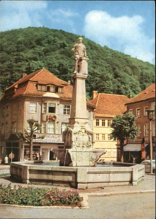 Suhl Thueringer Wald Waffenschmiedbrunnen