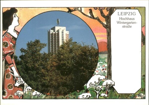 Leipzig Hochhaus Wintergartenstrasse