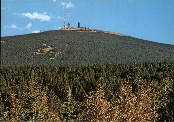 Brocken Harz Blick zum Brocken