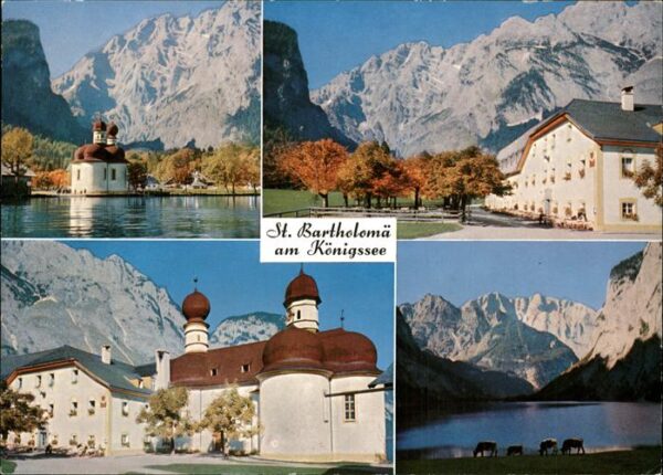 St Bartholomae Mit Watzmann u.Gastwirtschaft