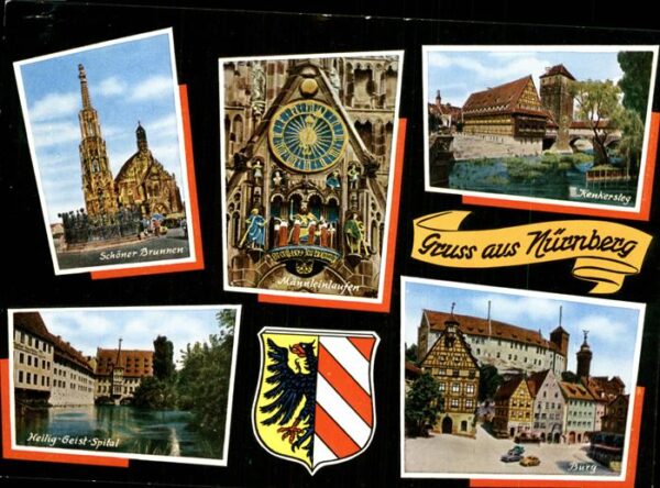 Nuernberg Burg u.Kenkersteg