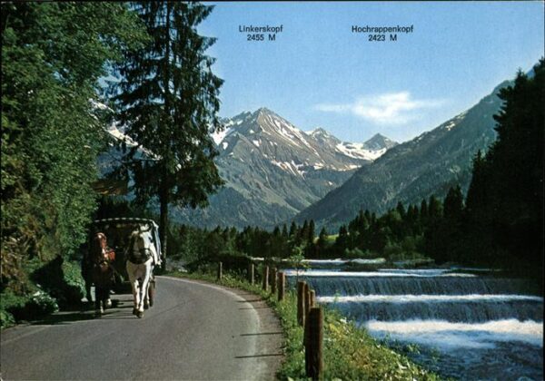 Oberstdorf Stellwagenfahrt im Birgsautal