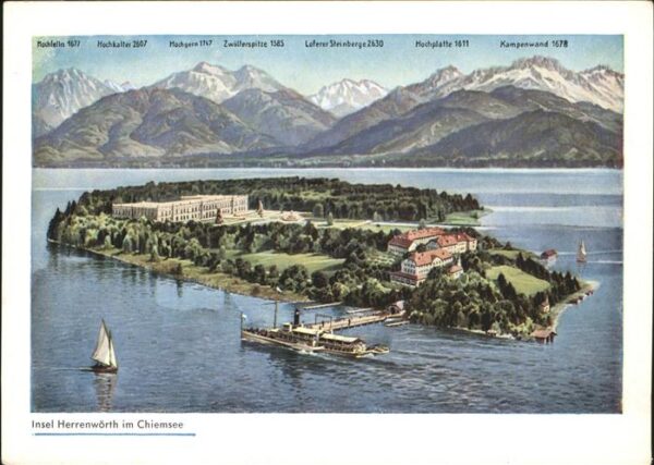 Chiemsee Insel Herrenwörth