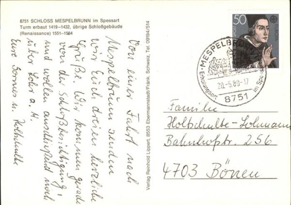Mespelbrunn Schloss – Bild 2