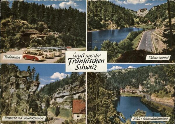 Fraenkische Schweiz mit Teufelshöhe u.Weihersbachtal