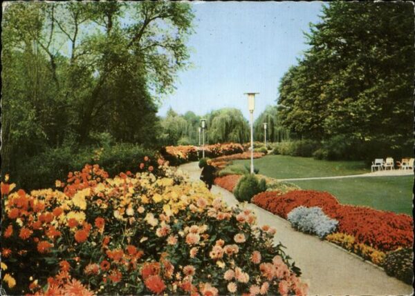 Bad Kissingen Partie im Rosengarten
