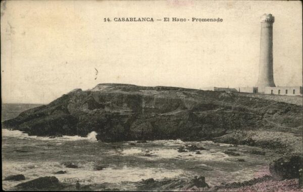 Leuchtturm Lighthouse Casablanca El Hanc