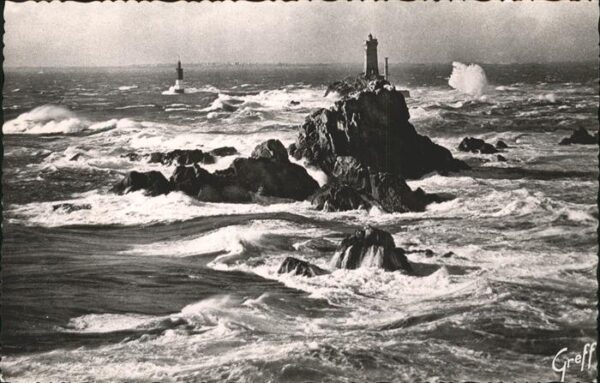 Leuchtturm Lighthouse Pointe du Raz Phare de la Vieille