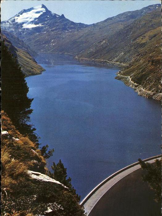 Staudamm Pumpspeicherkraftwerk Val di Lei-Stausee Pizo Stella
