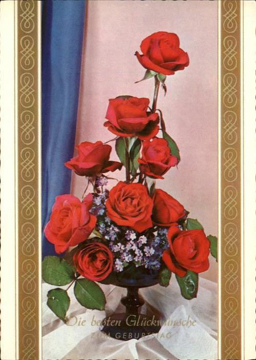 Rosen Glückwunsch Geburtstag