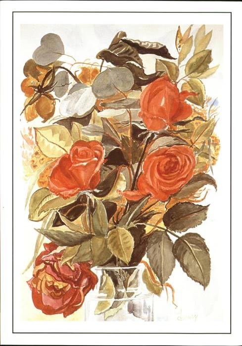 Rosen Künstlerkarte Oeuvre de Drusy