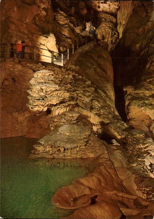 Hoehlen Caves Grottes Gouffre de Padirac grand Dome