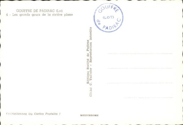 Hoehlen Caves Grottes Gouffre de Padirac Lot – Bild 2