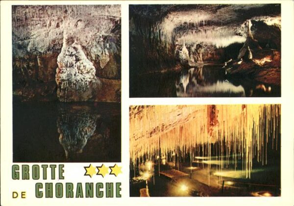 Hoehlen Caves Grottes Grotte de Choranche Isere