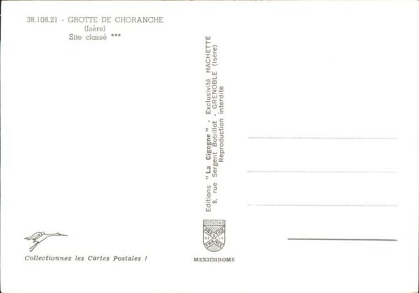 Hoehlen Caves Grottes Grotte de Choranche Isere – Bild 2