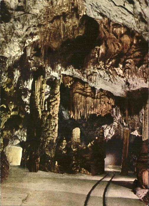 Hoehlen Caves Grottes Jugoslawien Postojnska Jama