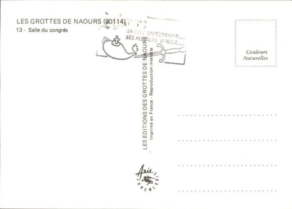 Hoehlen Caves Grottes Naours Salle du congres – Bild 2