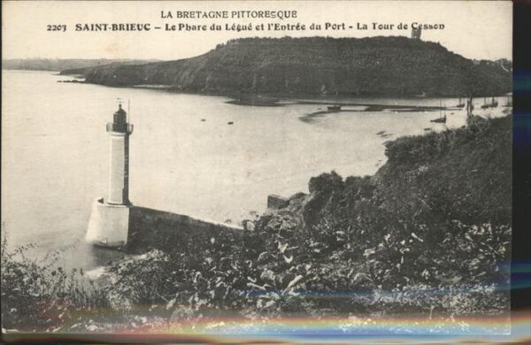 Leuchtturm Lighthouse Saint-Brieuc