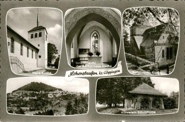 Hohenstaufen Neue Kirche Barbarossa Kirche Albverein