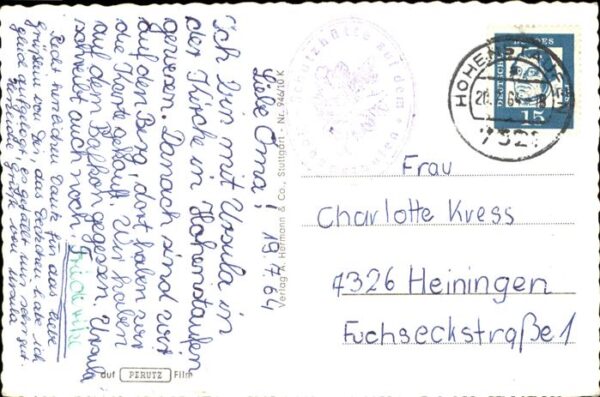 Hohenstaufen Neue Kirche Barbarossa Kirche Albverein – Bild 2