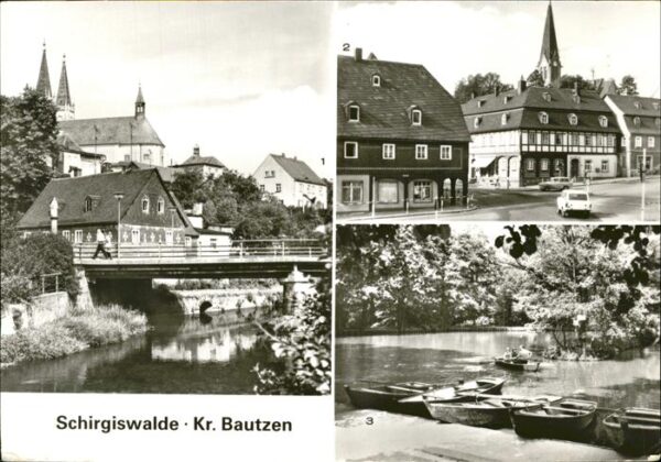 Schirgiswalde Spreebrücke Umgebindehaus am Untermarkt