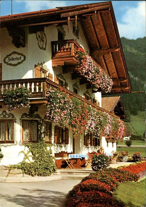 Bayrischzell Hotel Zellerhof Blumengruss