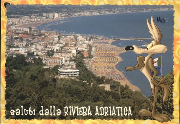 Cattolica Rimini Panorama Riviera Adriatica Spaggia Port